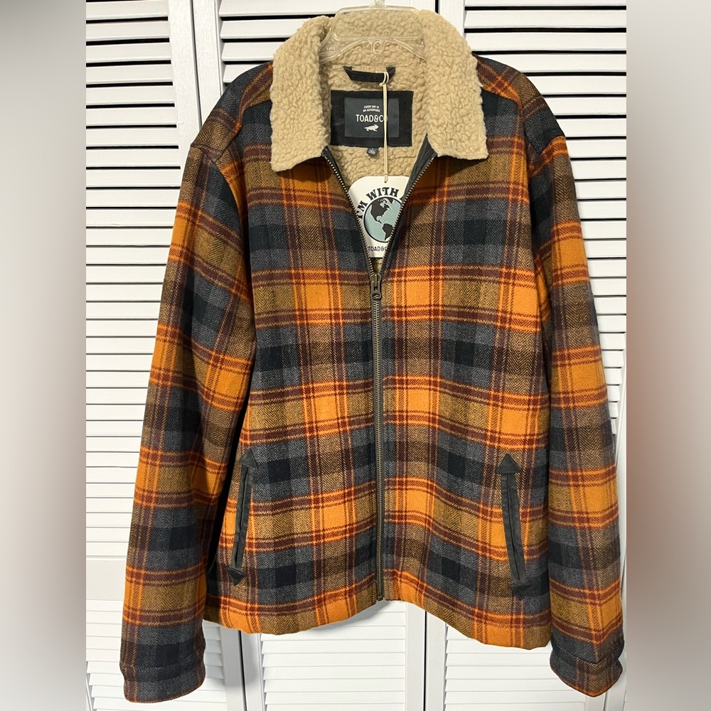 Toad&Co Trucker Jacket Mens Large